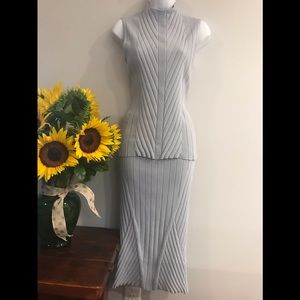 🦋Eva Mendes Knit Top & Skirt Set Sz Medium